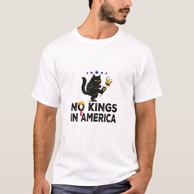 Camiseta No Kings In America We The People Political Minima (Frente)