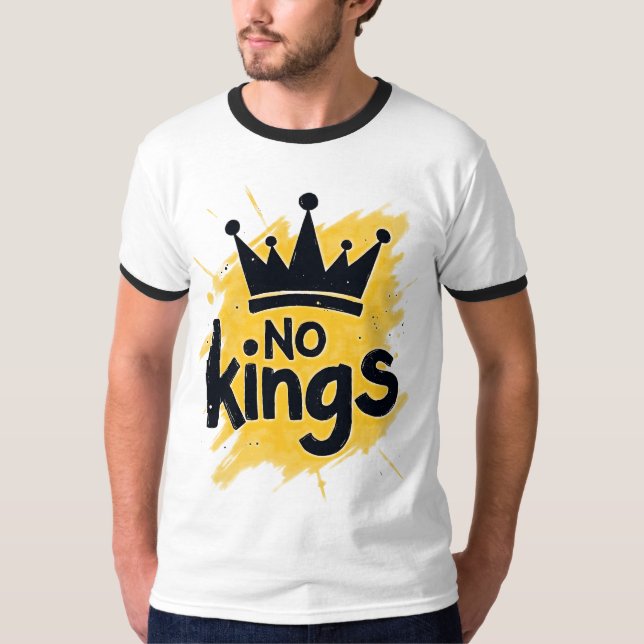 Camiseta No Kings – Power to the People Design (Frente)
