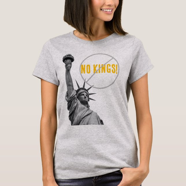 Camiseta No Kings Statute of Liberty (Frente)