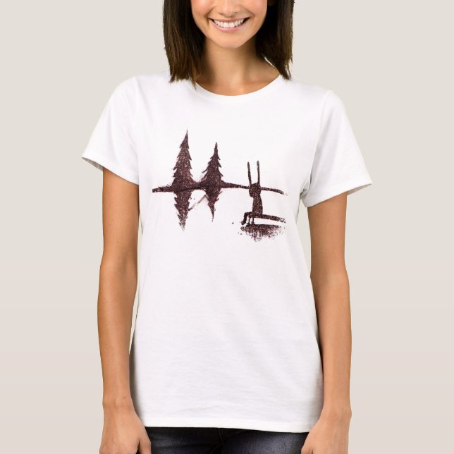 Camiseta No lago (Frente)
