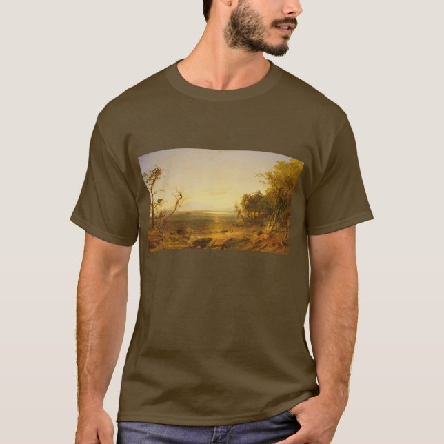 Camiseta No lago George (Frente)