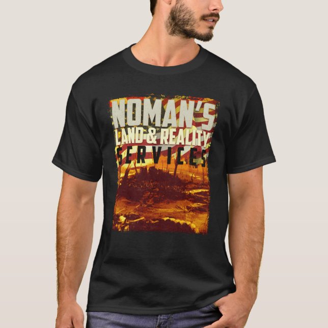 Camiseta No Mans Land And Realty Services Military History  (Frente)
