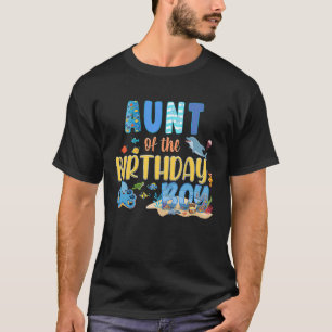 Camiseta No Mar, Festa De Aquários De Peixes De Aniversário