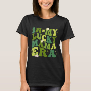 Camiseta No Meu Amuleto da Mãe Sortuda Era Charme Mãe Dia d