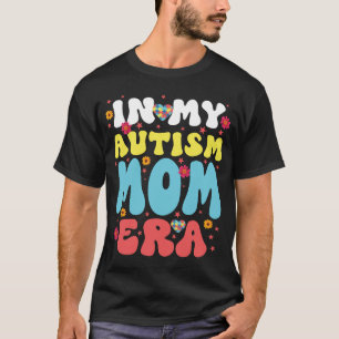 Camiseta No Meu Autismo Era da Mamãe Conscientização do Aut