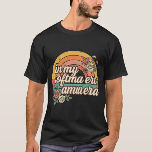 Camiseta No Meu Design Retro Arco-Íris da Era da Mamãe Soft