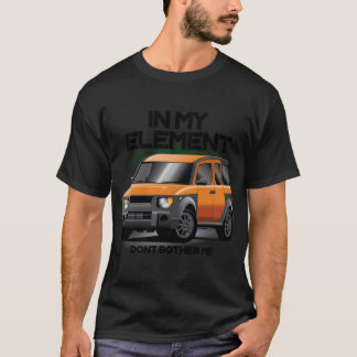 Camiseta No Meu Elemento Tangerina