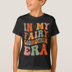 Camiseta No meu era de madrinha de contos de fadas dia das