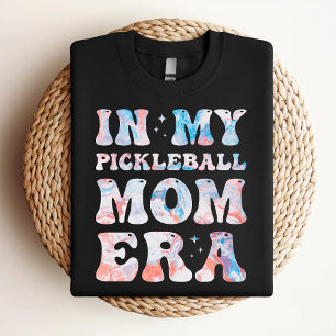 Camiseta No Meu Pickleball Mãe Era Colorida Pickleball Mãe