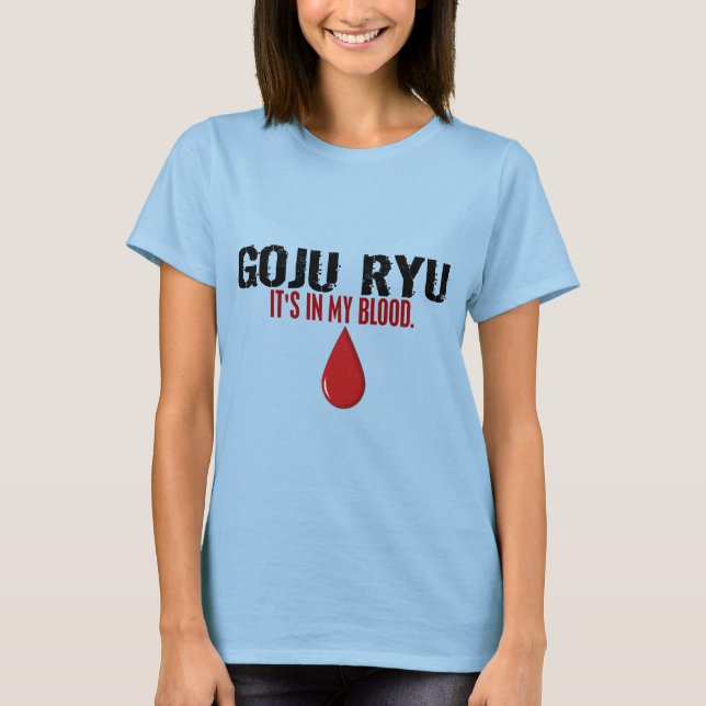 Camiseta No Meu Sangue, GOJU RYU (Frente)
