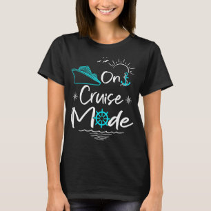 Camiseta No Modo De Cruzeiro Férias Familiares Corresponden