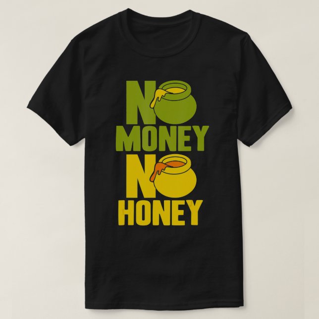 Camiseta No Money No Honey  (Frente do Design)