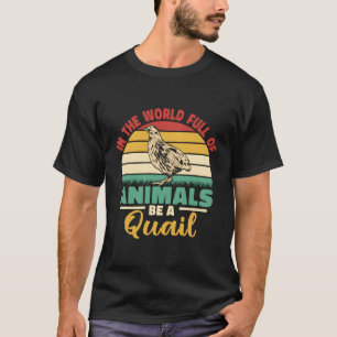 Camiseta No Mundo, O Cheio Dos Animais É Uma Caça À Caça À