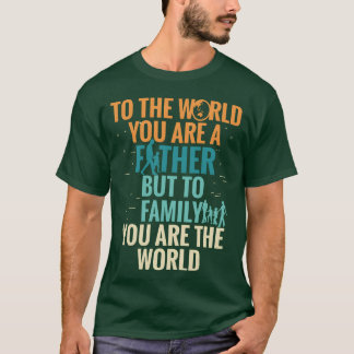 Camiseta No Mundo Você É Um Pai Buto Família Seu Filho