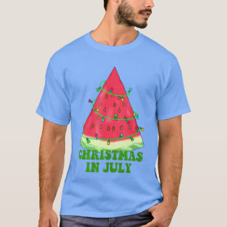 Camiseta No Natal De Verão, No Natal De Julho, Melon Ou