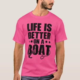 Camiseta No Navio De Navegação De Barcos Capitão Navio De N