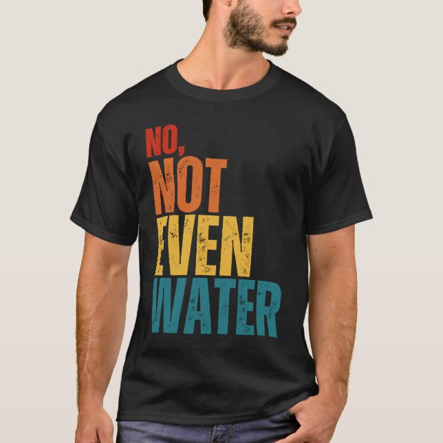 Camiseta No Not Even Water Ramadan Kareem Mubarak (Frente)