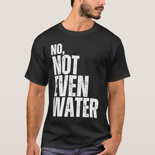 Camiseta No Not Even Water Ramadan Kareem Mubarak  3 (Frente)
