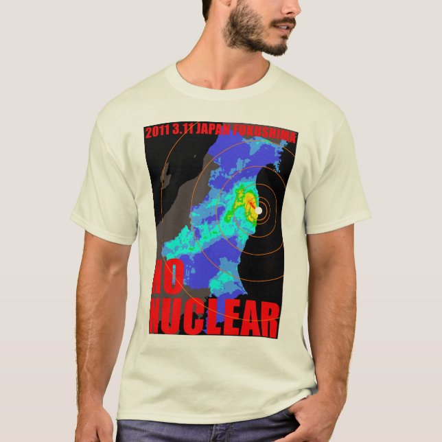 CAMISETA NO NUCLEAR MAP (Frente)