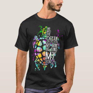 Camiseta No Oceano Eu Vou Ao Perder Minha Mente E Encontro 