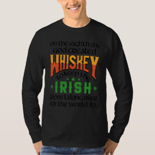 Camiseta No Oitavo Dia, Deus Criou A Rua Whiskey Patrick'