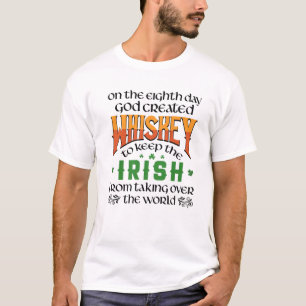 Camiseta No Oitavo Dia, Deus Criou Rua De Uísque.