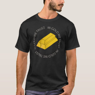 CAMISETA NO OURO NÓS CONFIAMOS
