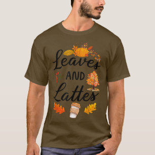 Camiseta No outono, mulheres saem de abóbora latina