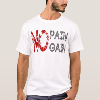 Camiseta no pain gain