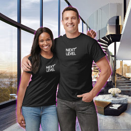 Camiseta Nó pequeno branco, branco, preto-branco, próximo n