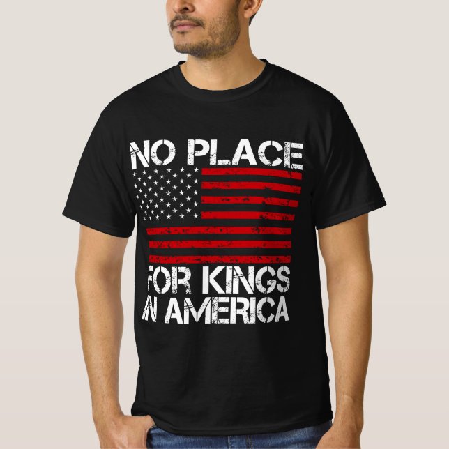 Camiseta No Place For Kings In America - Defending Freedom (Frente)