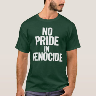 Camiseta No Pride In Genocide Canada Day Indigenous Canadia
