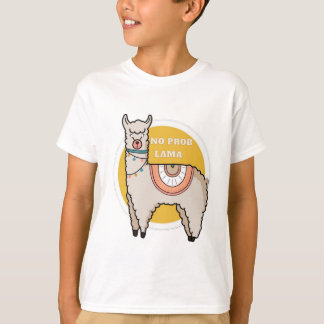 Camiseta No problem llama