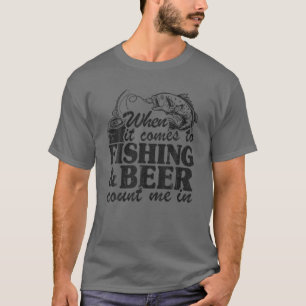 Camiseta No Que Se Refere À Pesca