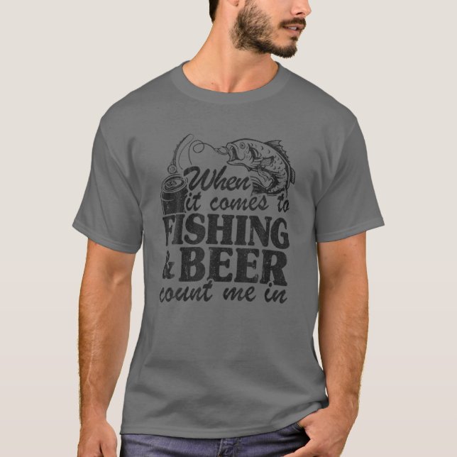 Camiseta No Que Se Refere À Pesca (Frente)