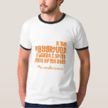 Camiseta No recreio, tipografia, presente de professor mode<br><div class="desc">No recreio é onde passo a maior parte dos meus dias como presente de tipografia do arco-íris brilhante e colorida para professores. Mostre ao seu professor que você se importa com este útil Natal moderno ou presente de fim de mandato. Muito importantes peças e peitos de professores. Com a escrita...</div>