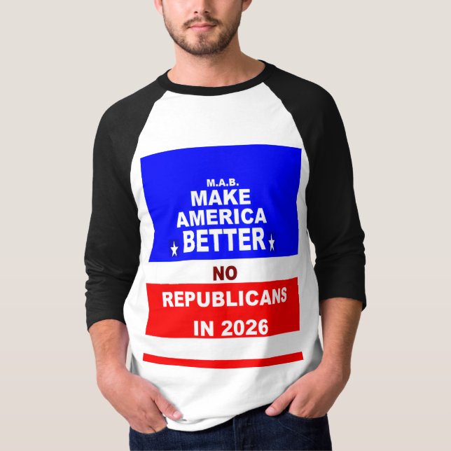 Camiseta "NO Republicans" (Frente)
