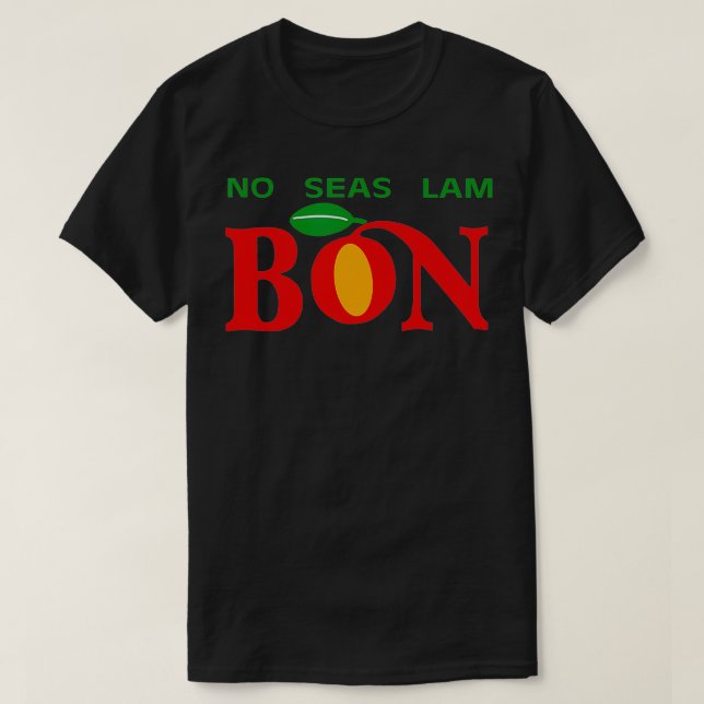Camiseta No Seas Lambon (Frente do Design)