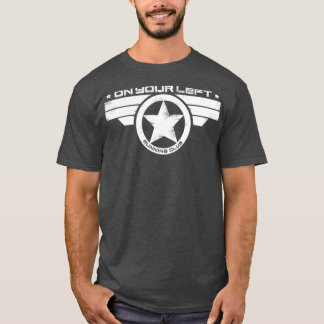 Camiseta No seu clube à esquerda