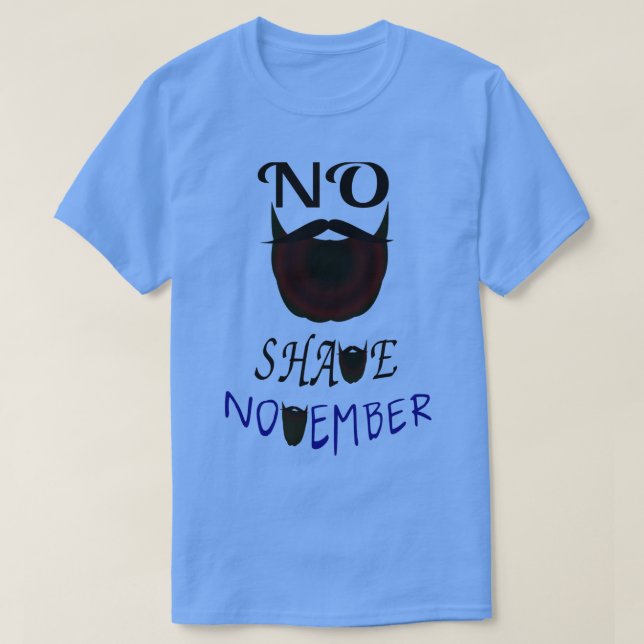 Camiseta No Shave Novemeber (Frente do Design)