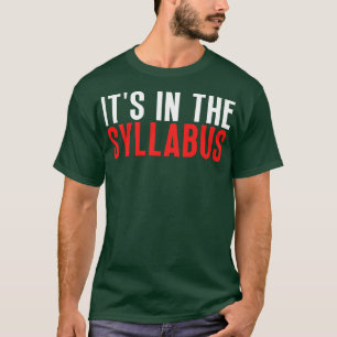 Camiseta No Sílabo 29