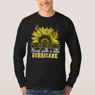 Camiseta No sol misto com pequeno furacão