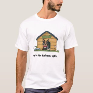 Camiseta No t-shirt da casa de cachorro