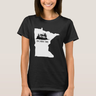Camiseta No tempo de cabine Minnesota