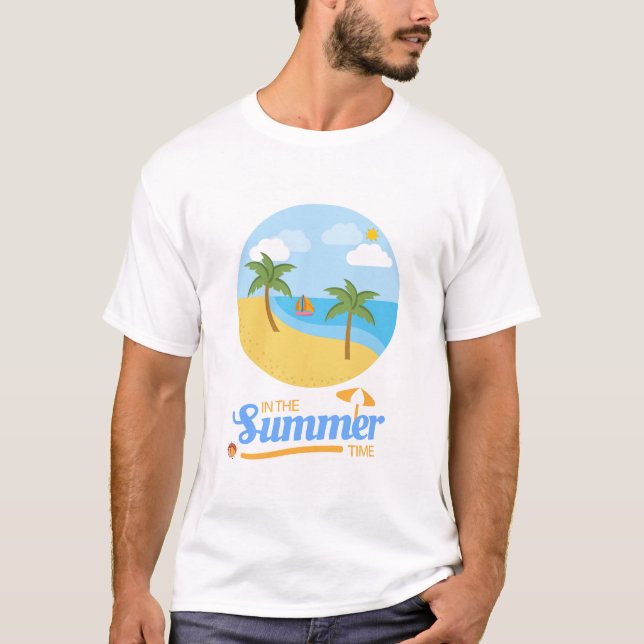 CAMISETA NO TEMPO DE VERÃO! (Frente)