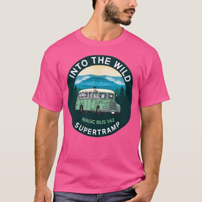 Camiseta No The Wild Magic Bus 142 Classic - Christophe (Frente)