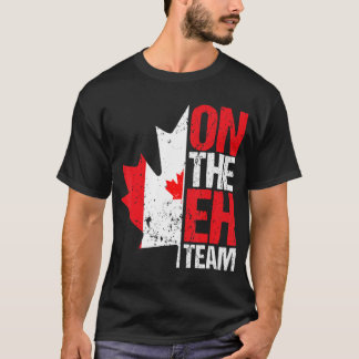 Camiseta No Time Eh Canada Day Maple Leaf Canadian Flag