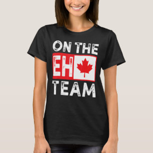 Camiseta No Time Eh Canada Day Maple Leaf Canadian Flag