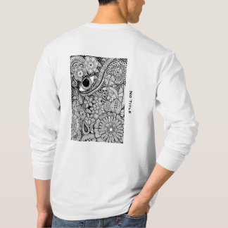 Camiseta No title– Monochrome Hand-Drawn Art