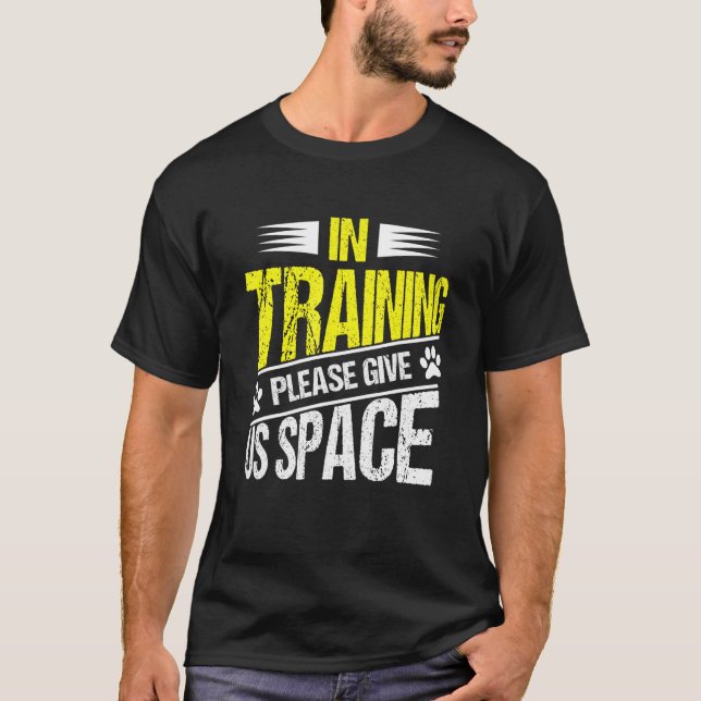 Camiseta No Treinamento, Por Favor, Dê-Nos O Treinador De C (Frente)
